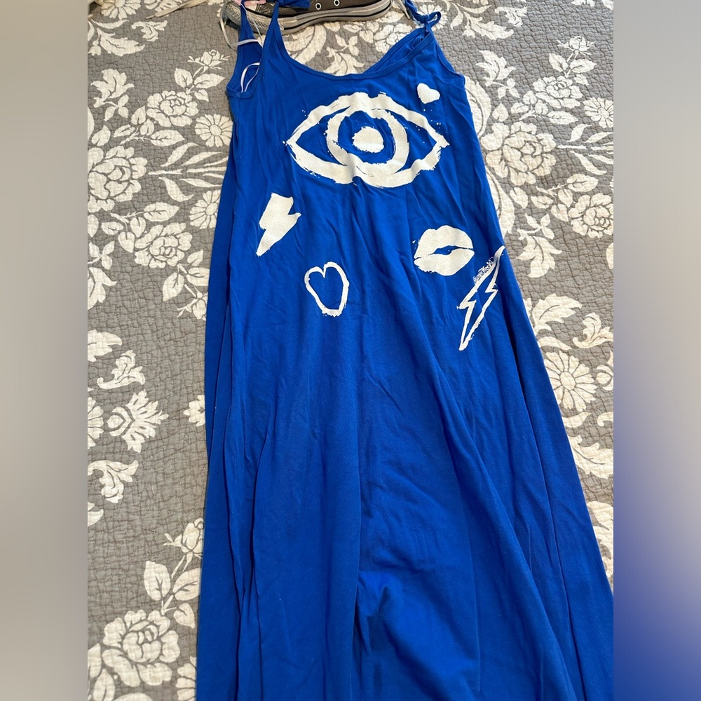 Lauren Moshi evil eye maxi dress